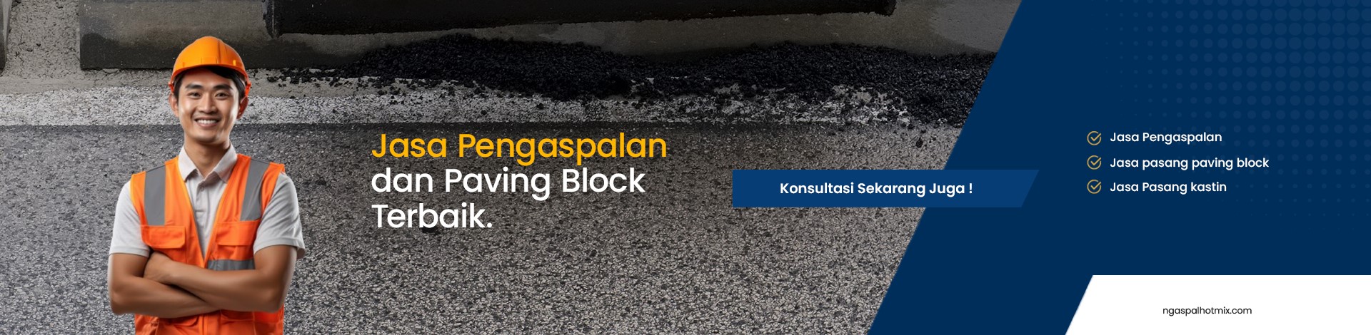 aspal hotmix cirebon side