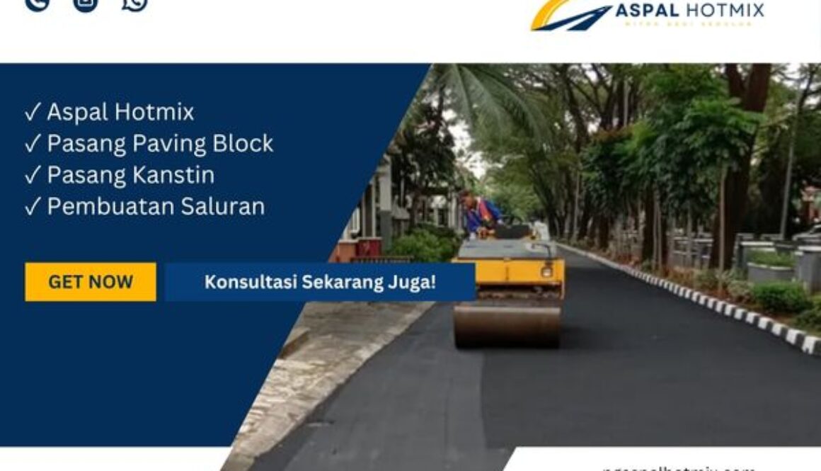 Jasa Aspal Hotmix Profesional Bandung