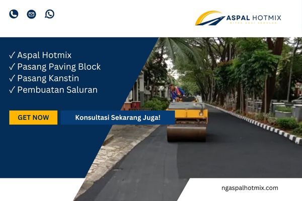 Jasa Aspal Hotmix Profesional Bandung